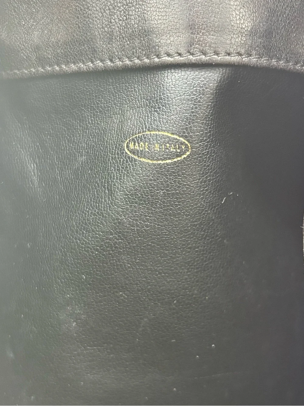 Chanel Vintage Black Lambskin Timeless CC Drawstring Backpack Gold Hardware